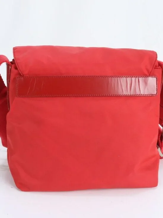 Prada Tessuto Nylon Triangle Logo Shoulder Bag - Picture 2 of 9